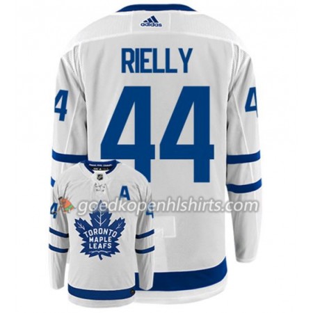 Toronto Maple Leafs MORGAN RIELLY 44 Adidas Wit Authentic Shirt - Mannen